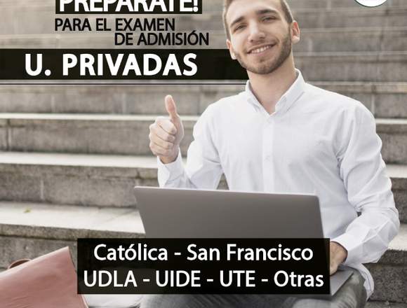 Capacitación al examen de admisión a universidades en Pichincha (Cantón)