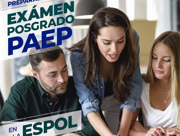 Prepárate Examen de POSGRADO PAEP en la ESPOL en Pichincha (Cantón)