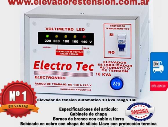 Elevador Automático De Tensión 16Kva 16000 Watts en José León Suárez (Localidad)