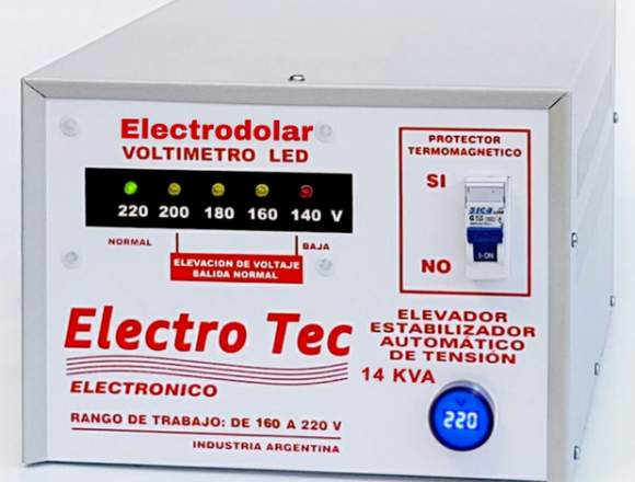 Elevador Automático De Tensión 14Kva (011)4849747 en Lago Buenos Aires (Localidad)