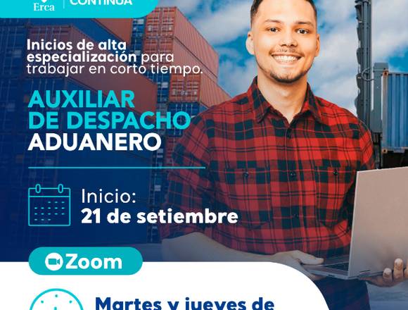 AUXILIAR DE DESPACHO ADUANERO
