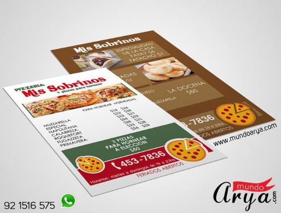 Volantes Publicitarios o Flyer - S/ 65.00 en Arequipa (Distrito)