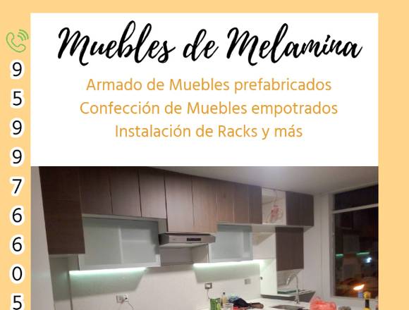 ARMADO Y DESARMADO DE MUEBLES DE MELAMINA en Arequipa (Distrito)