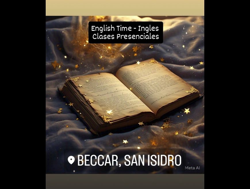 Clases de Inglés en Beccar en San Isidro (Localidad)
