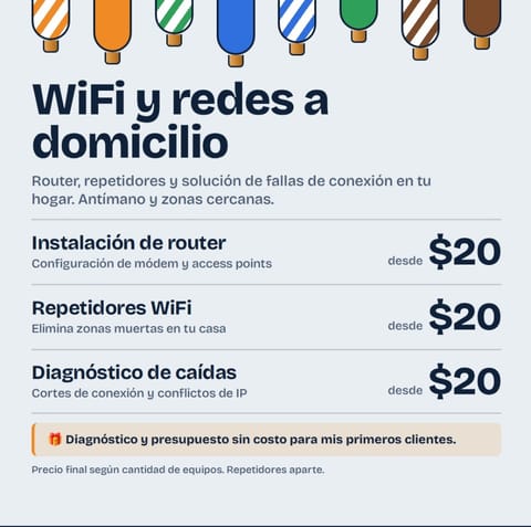 Solución de problemas de WiFi en Libertador (Municipio)