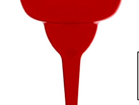 Copas Margarita color rojo brillante en Santo Domingo de Guzmán (Municipio)