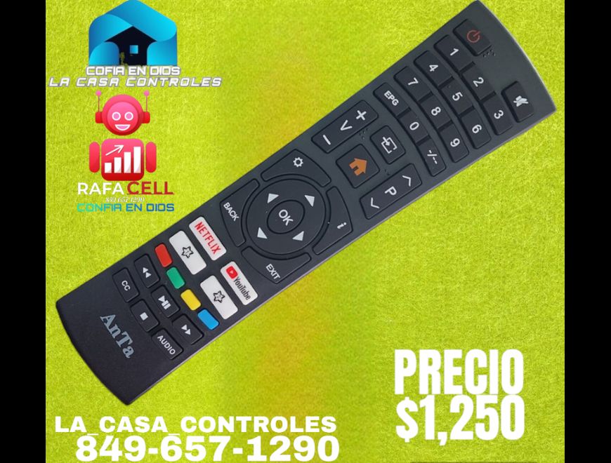 CONTROL REMOTO ORIGINAL ANTA en Santo Domingo de Guzmán (Municipio)