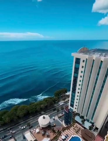 Apartamento en alquiler con una espectacular vista al mar, piso 26! en Santo Domingo de Guzmán (Municipio)