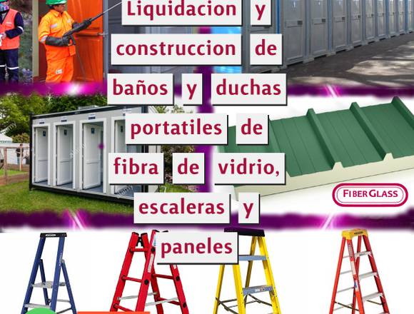 ESCALERAS,BAÑOS Y DUCHAS PORTÁTILES DE CALIDAD en La Paz (Localidad)