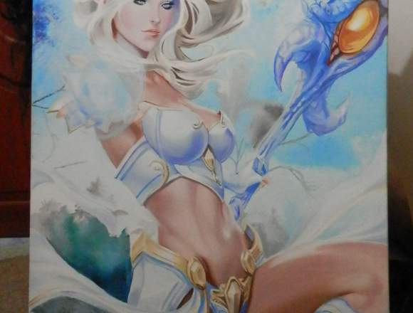 Fan art campeon Janna League of legends en Empalme (Cantón)