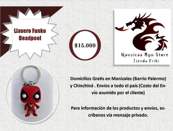 Llaveros Funko Marvel en Baranoa (Municipio)
