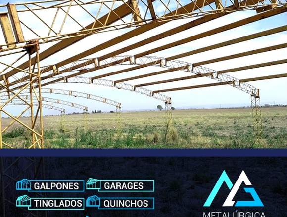 Estructuras de Tinglados en Almafuerte (Localidad)