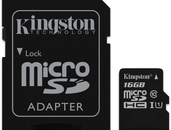 Memoria MicroSD Kingston 16 GB en Ciudad de Guatemala (Municipio)