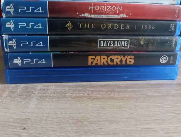 Juegos PS4 en muy buenas condiciones en San Pedro de la Paz (Comuna)
