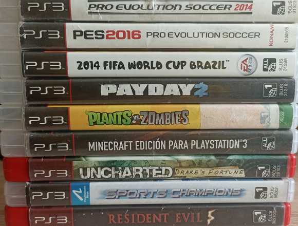 Juegos PS3 en muy buenas condiciones en San Pedro de la Paz (Comuna)