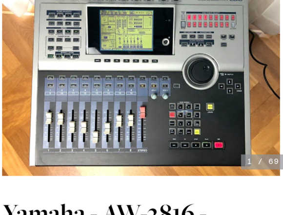 Vendo estudio de grabacion yamaha digital en Santa Marta (Municipio)