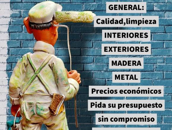 PINTURA GENERAL Y MUY ECONÓMICA en Málaga (Municipio)