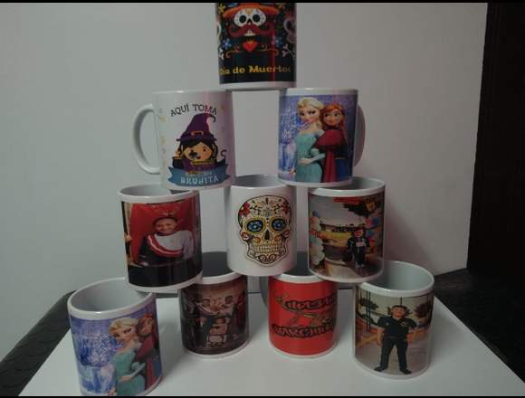 TAZA SUBLIMADA Y BLANCA