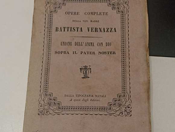 LIBRO OBRAS COMPLETAS DE LA VENERABLE MADRE VERNAZ en Garrucha (Municipio)