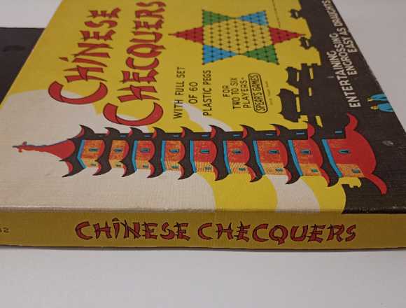 JUEGO DE MESA VINTAGE DE LOS AÑOS 70, CHINESE CHEC