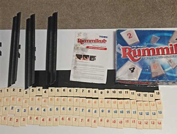 JUEGO DE MESA THE ORIGINAL RUMMIKUB DE 1995,TOMY