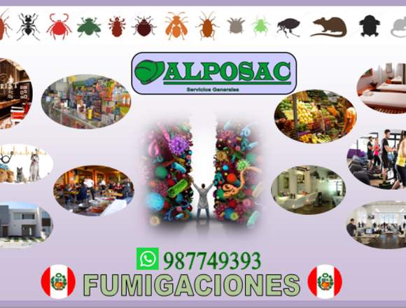 ALPOSAC FUMIGACIONES LIMA Y CALLAO