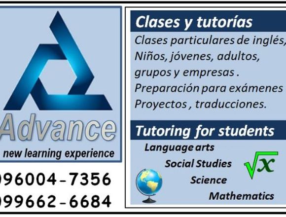 Clases particulares y tutorias de Ingles en Empalme (Cantón)