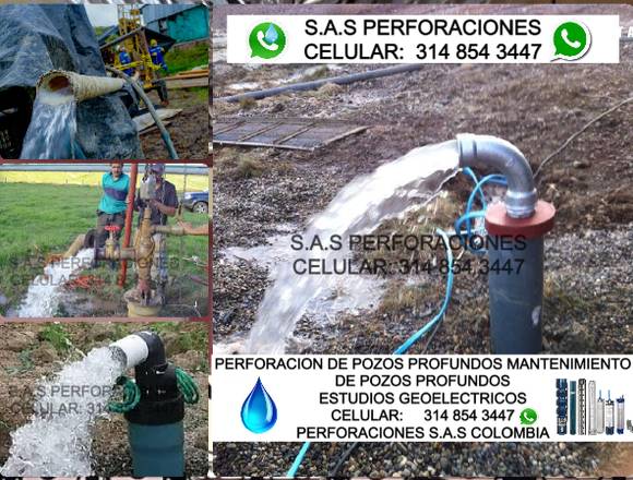 Perforacion y mantenimiento de pozos profundos en Guamo (Municipio)
