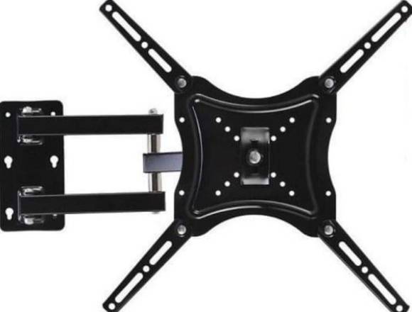 SOPORTE TV 19” a 50” GIRATORIO 2 BRAZOS-45 CM.EXT.