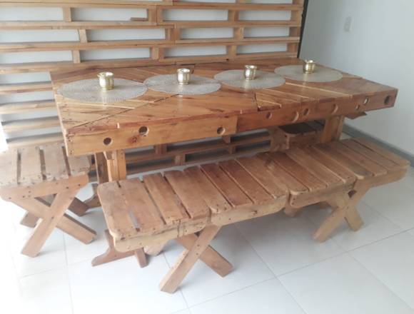 SUPER GANGA COMEDOR EN ESTIBAS CON SILLAS en Jamundí (Municipio)