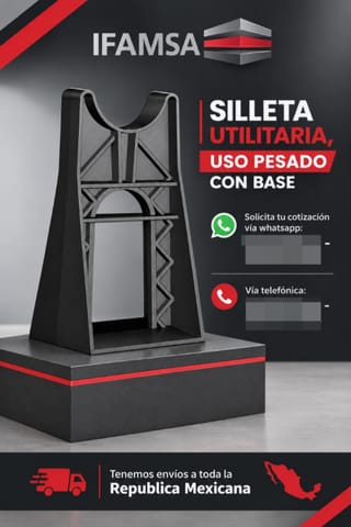SILLETA UTILITARIA DE USO PESADO CON BASE en Puebla (Municipio)