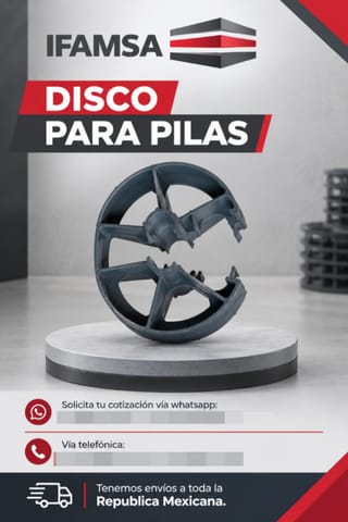 DISCO PARA PILAS EN IFAMSA