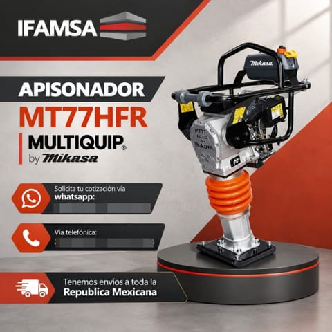 APISONADORA MIKASA MT77HFR en Puebla (Municipio)
