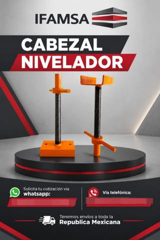 TORNILLO CABEZAL NIVELADOR EN IFAMSA