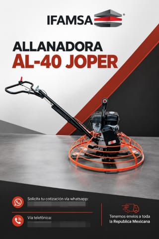 ALLANADORA AL-40 JOPER EN IFAMSA