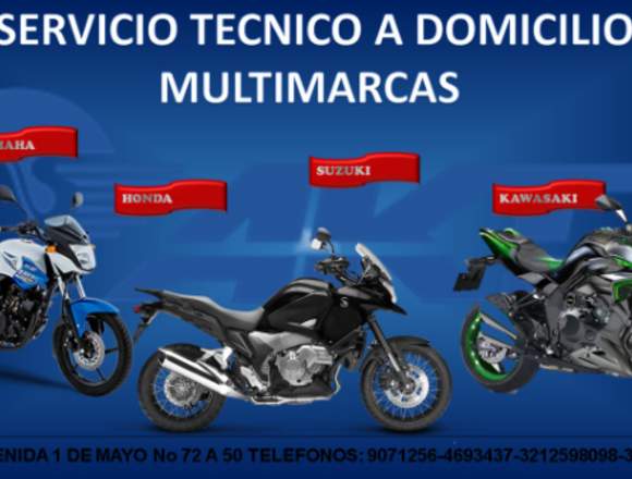 SERVICIO TECNICO DE MOTOS A DOMICILIO MULTIMARCAS en Bogotá, D.C. (Municipio)