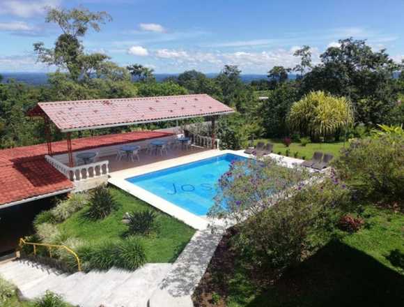 Se vende hotel con 9 hectáreas de lote Alajuela en San Ramón (Cantón)