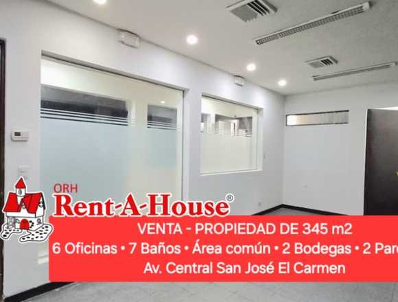 Se vende local comercial con 6 oficinas San José en San José (Cantón)