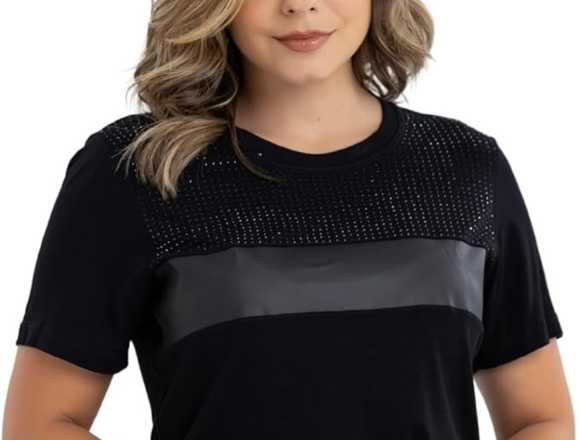 Blusa Feminina T-Shirt Slim Baby Look em Rio de Janeiro (Municipio)