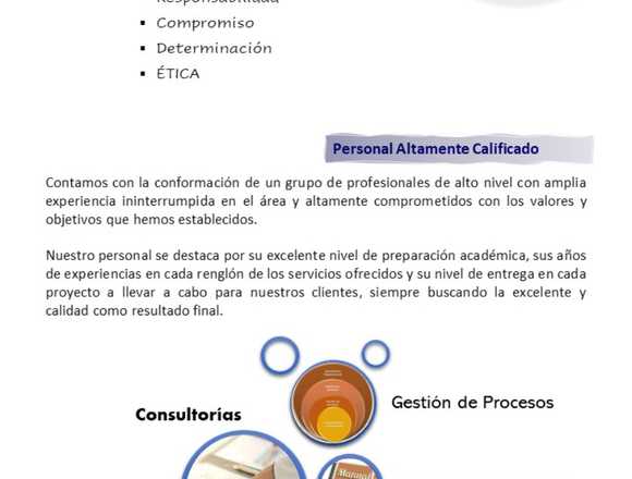 VR Consultoría en optimización de procesos en Mariño (Municipio)