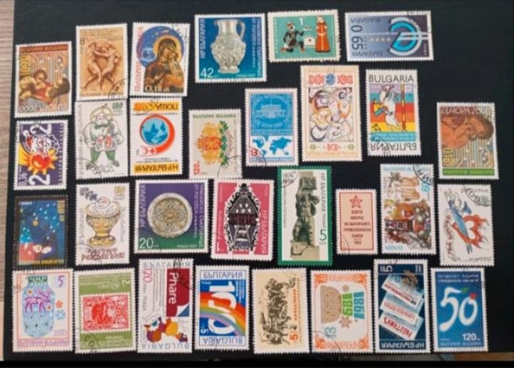Lot of 30 assorted CTO stamps from Bulgaria in Miami (Locality)