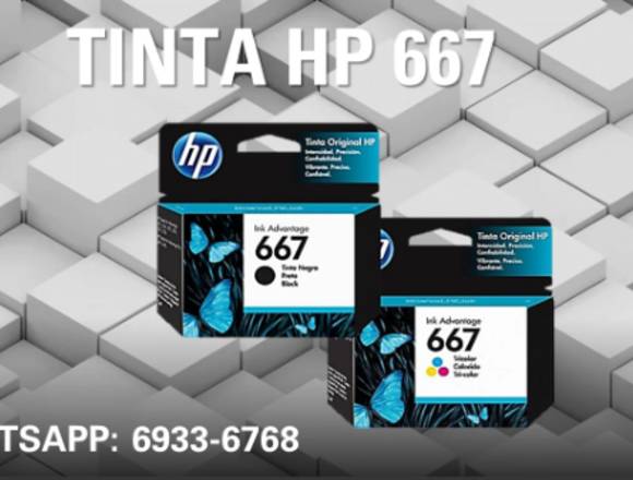 cartucho original de hp 667 en Panamá (Distrito)