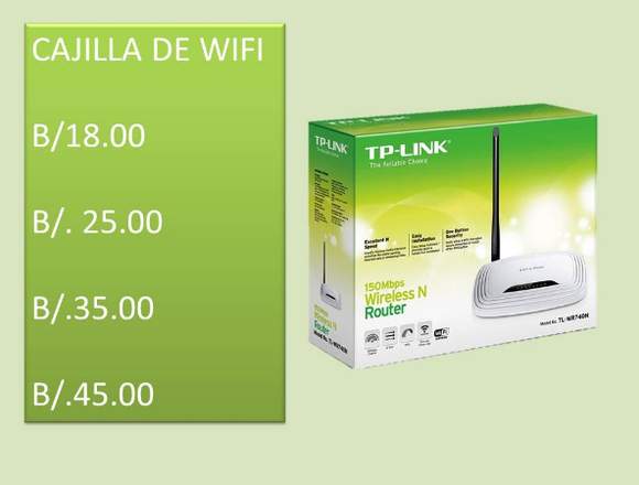 CAJILLA DE WIFI TP-LINK - NUEVA en Panamá (Distrito)
