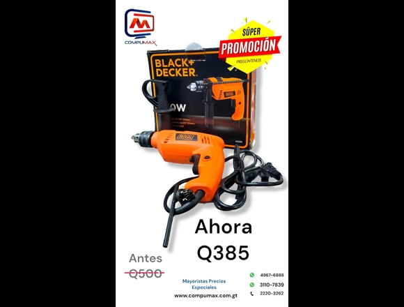 Barreno Black and Decker en Ciudad de Guatemala (Municipio)