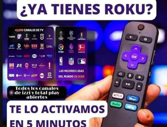 IPTV para Roku, FireTV, TVBox, Apple TV, AndroidTV en Monterrey (Municipio)