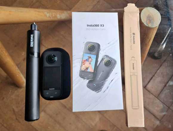 Insta360 One x3 casi sin usar