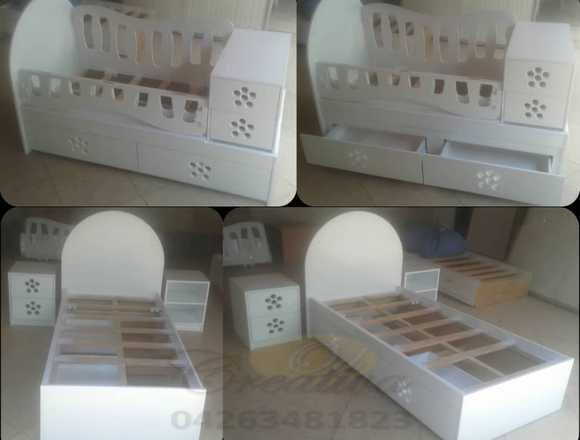 Cama individual M y M Muebles