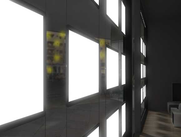 PortaCartel led Escaparate Inmobiliaria