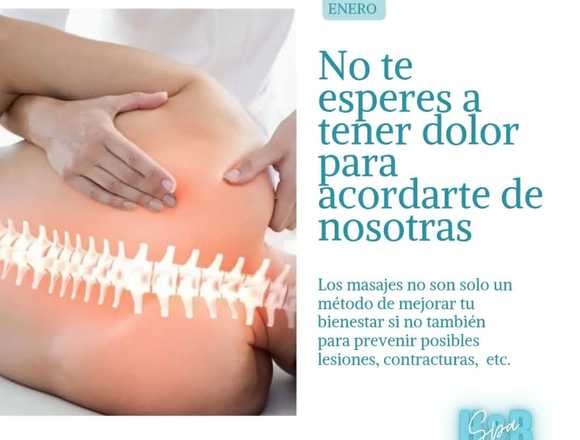 Masajes relajantes y ajuste quiropráctico SPA HYB