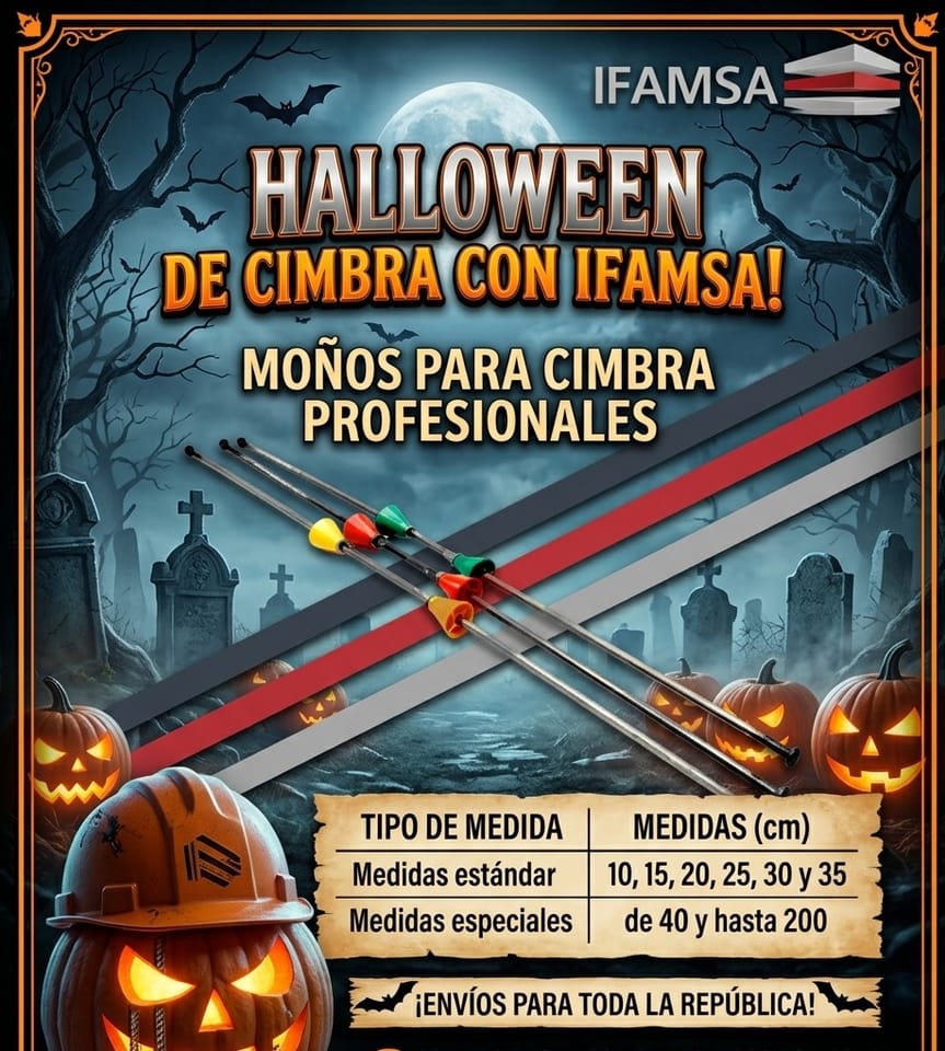 Moños para cimbra de acero para construcción